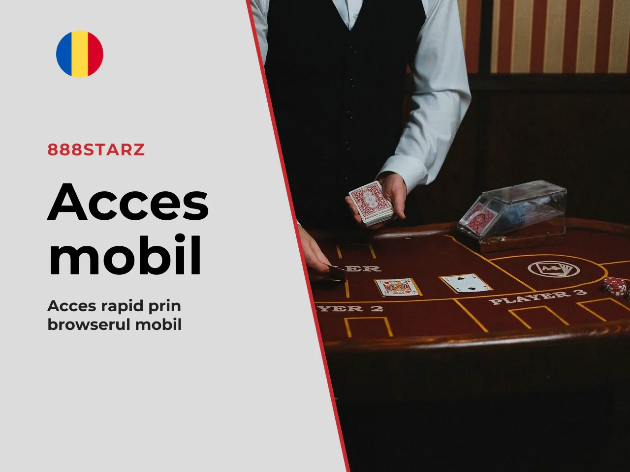 Accesarea 888starz prin browserul mobil pe