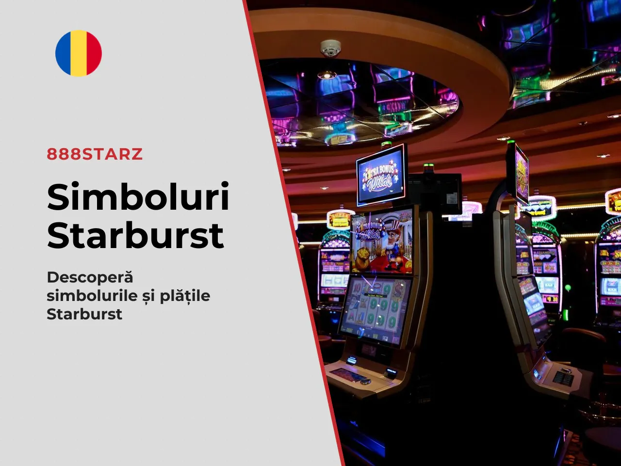 Simboluri și combinații câștigătoare în Starburst