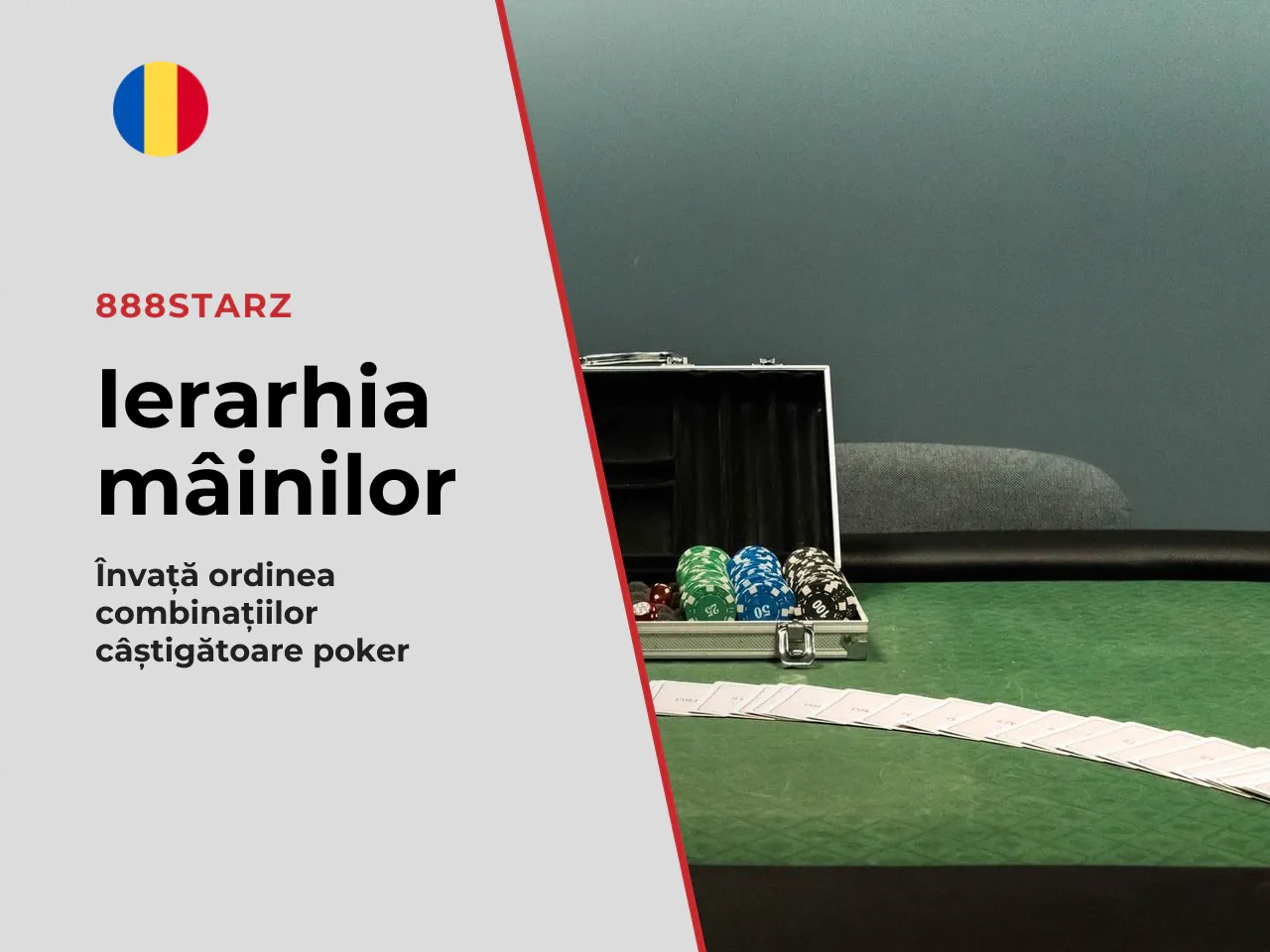 Hand rankings cum se determină câștigătorul