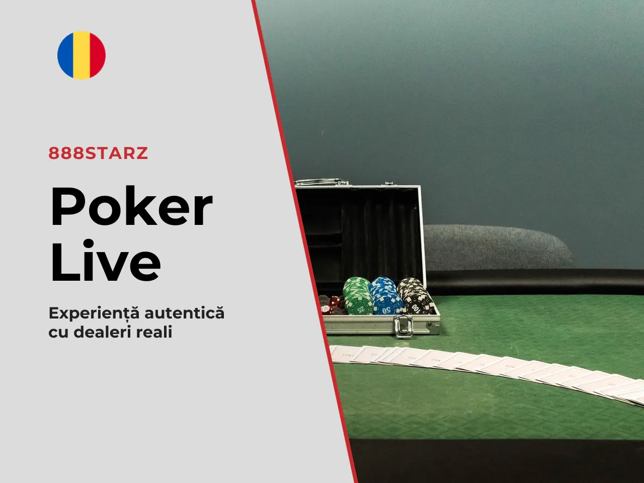 Poker live dealer și poker live