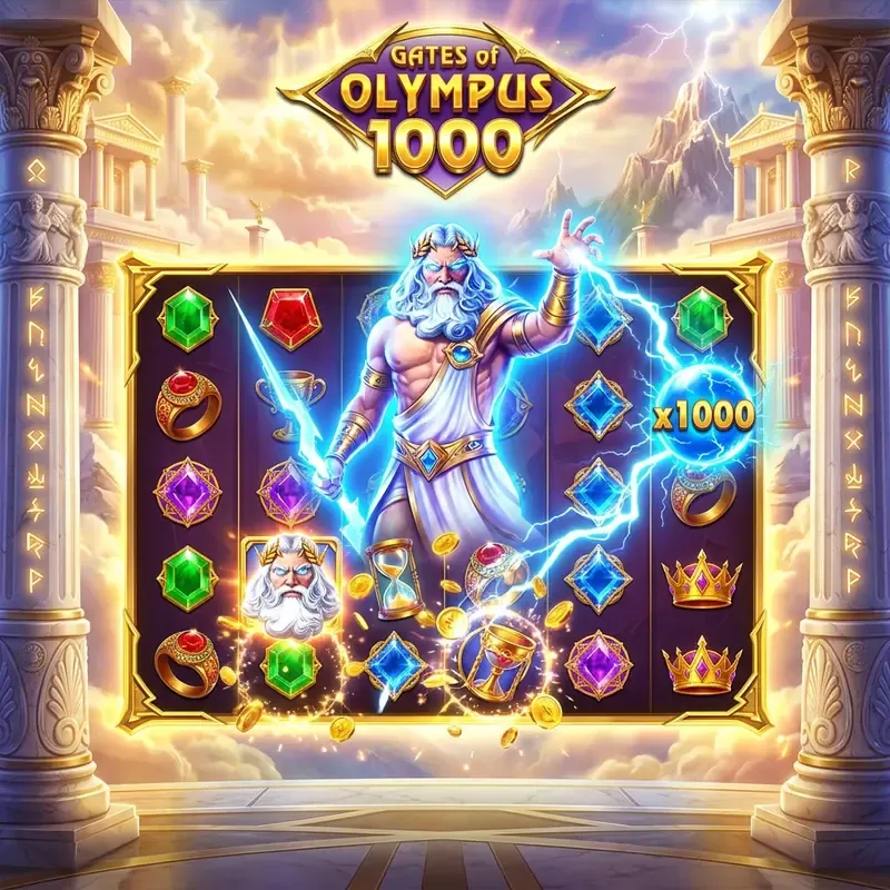 Gates of Olympus 1000 demo, joc