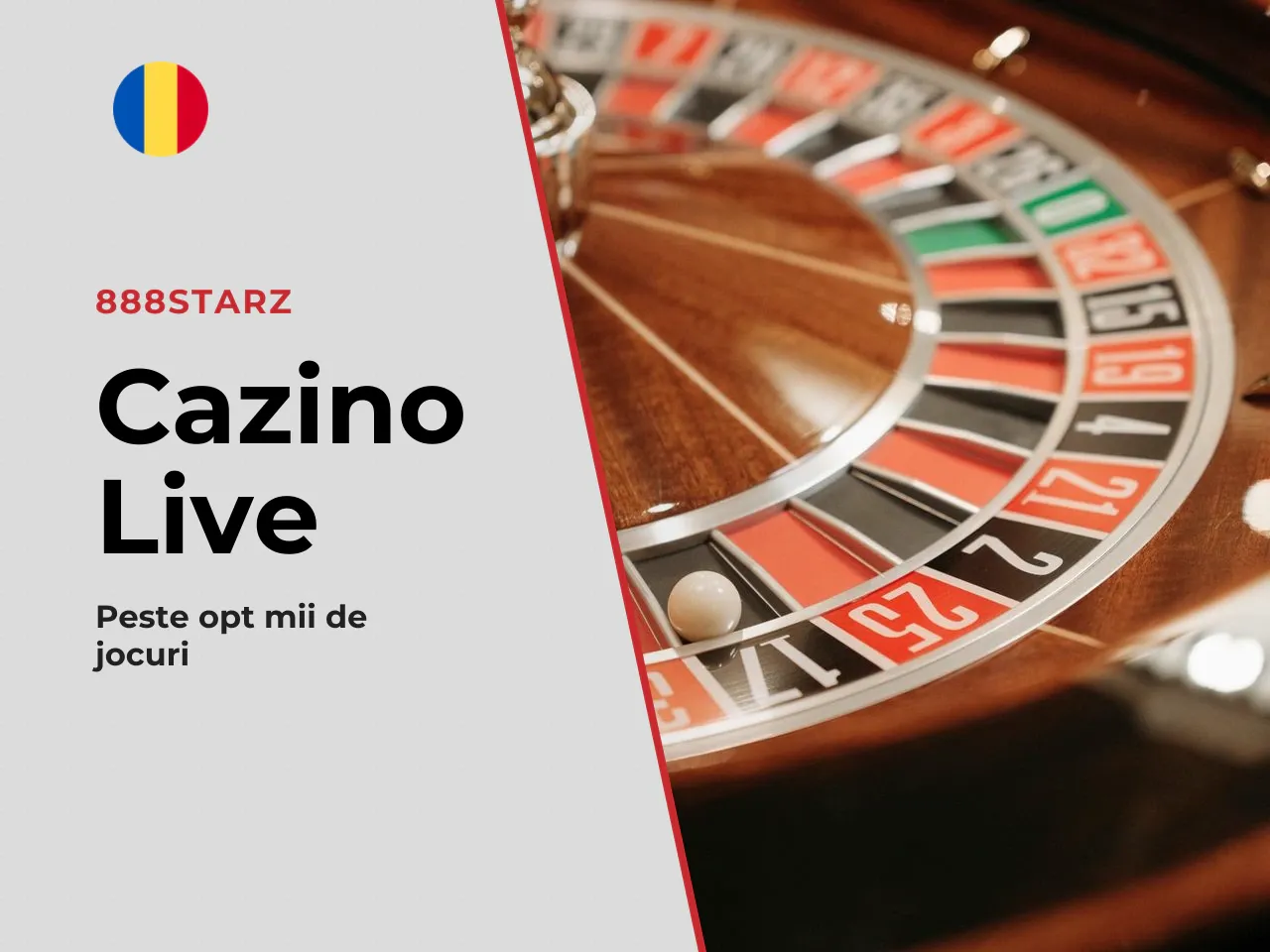 Cazino, jocuri și secțiunea Live Dealer