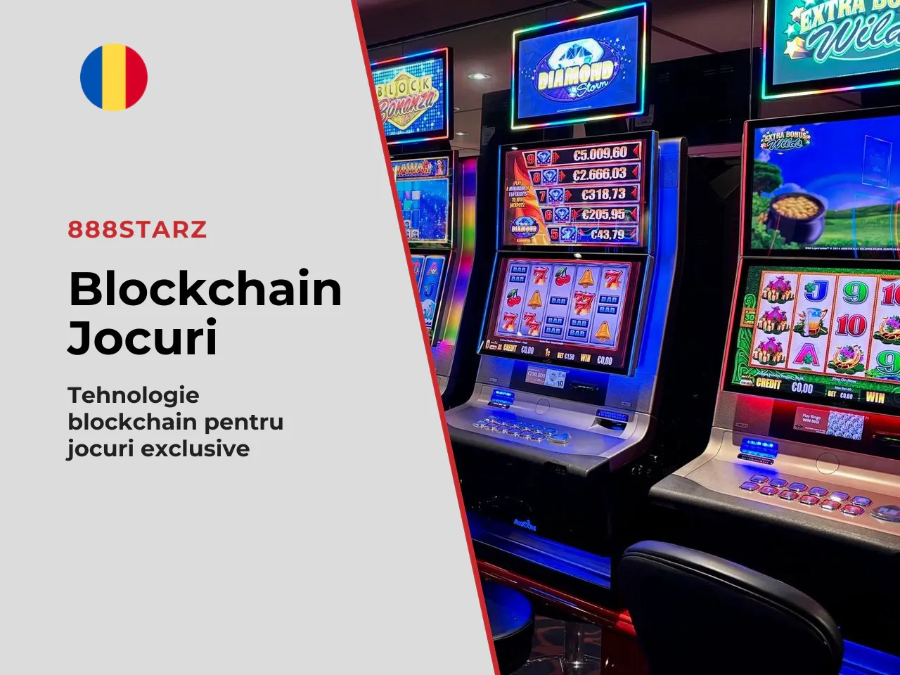 Modulul blockchain și jocurile exclusive 888Games