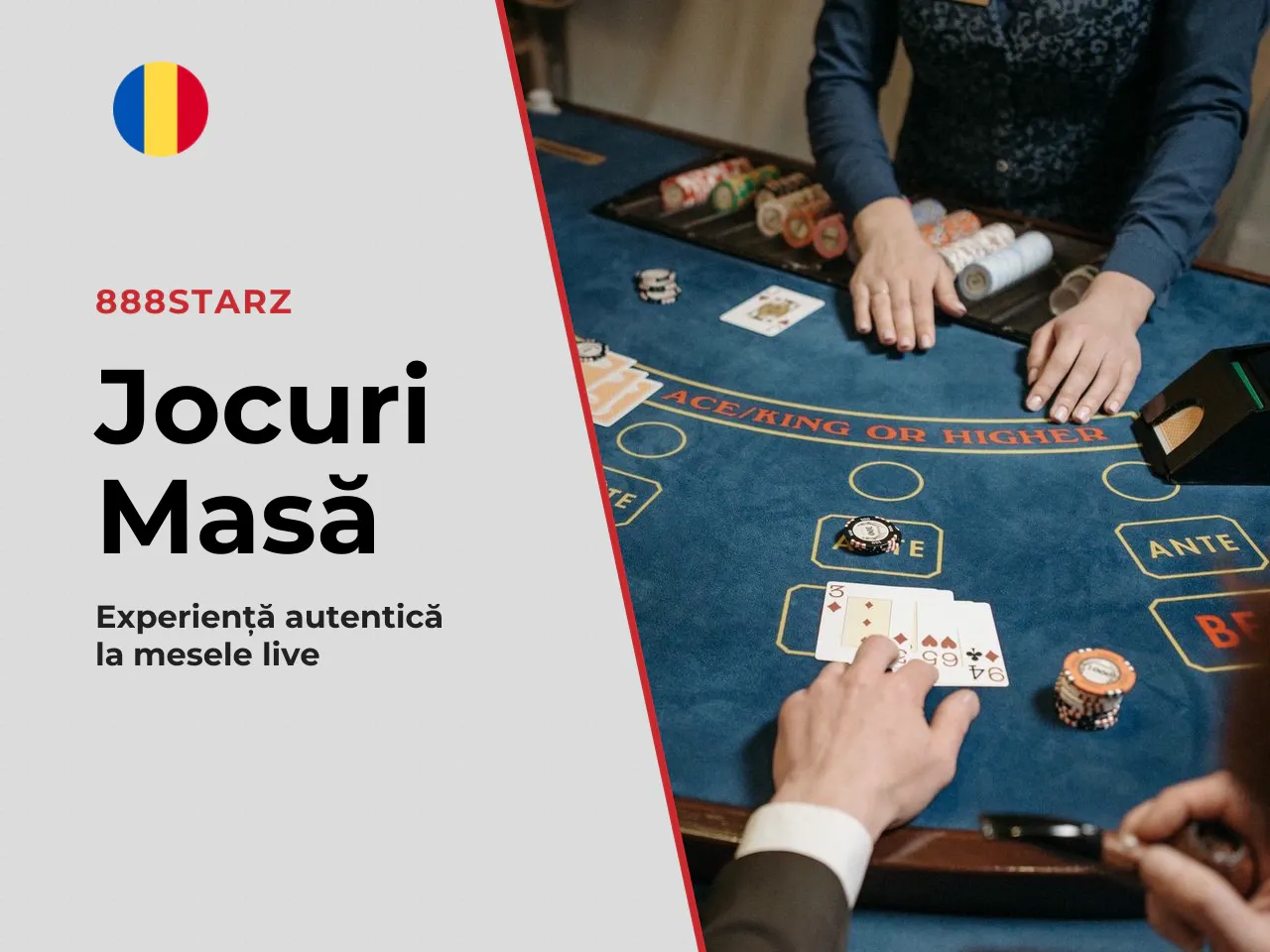 Jocuri de masă și live dealer